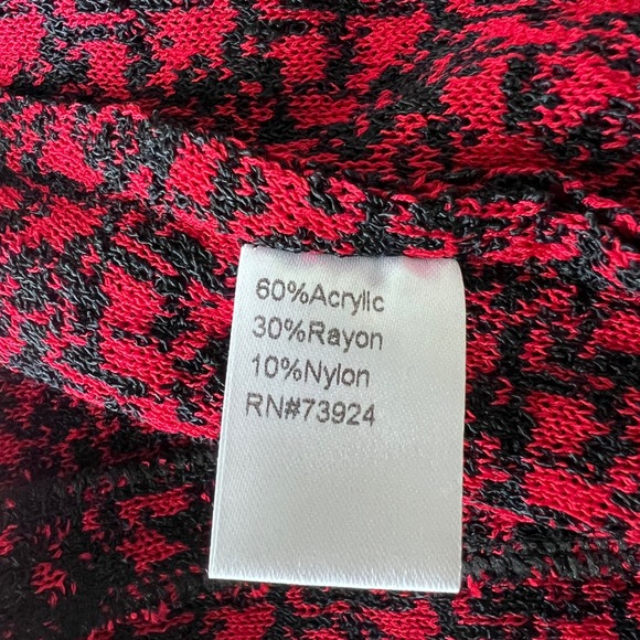 Ming Wang Houndstooth Tweed Knit Jacket Braided Trim Gold Buttons NWT FLAW - Picture 9 of 16